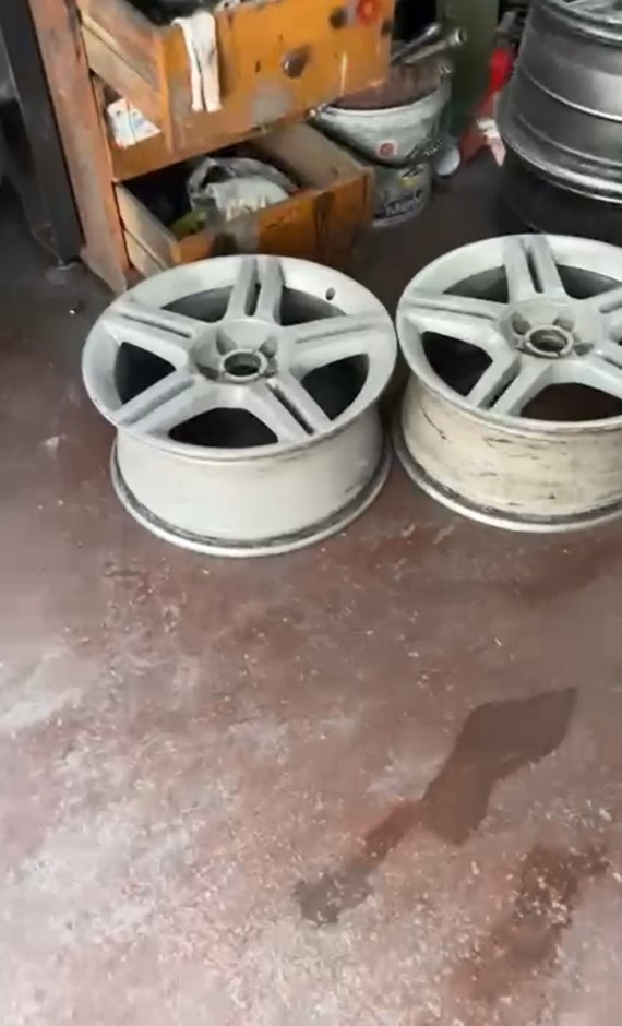 Jant onarımından detay
