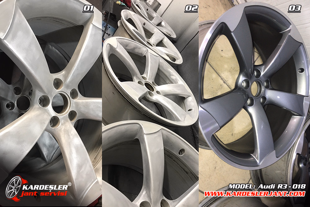 Audi jant uygulaması