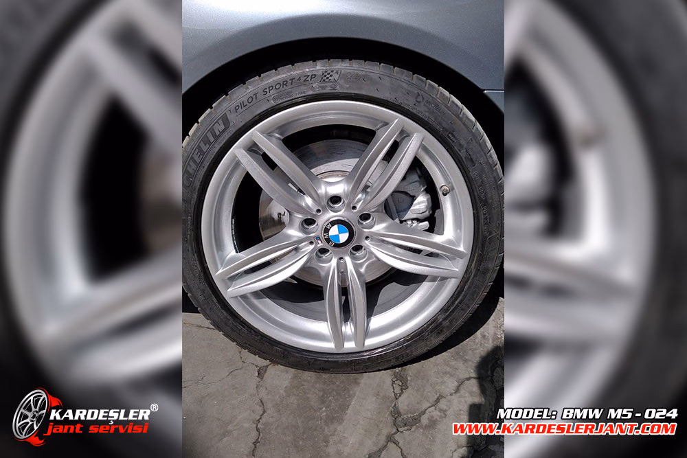BMW M5 jant boyama